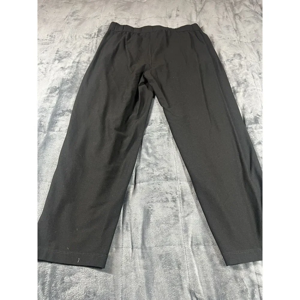 Eileen Fisher Women's Stretch Black Pants Size‎ S